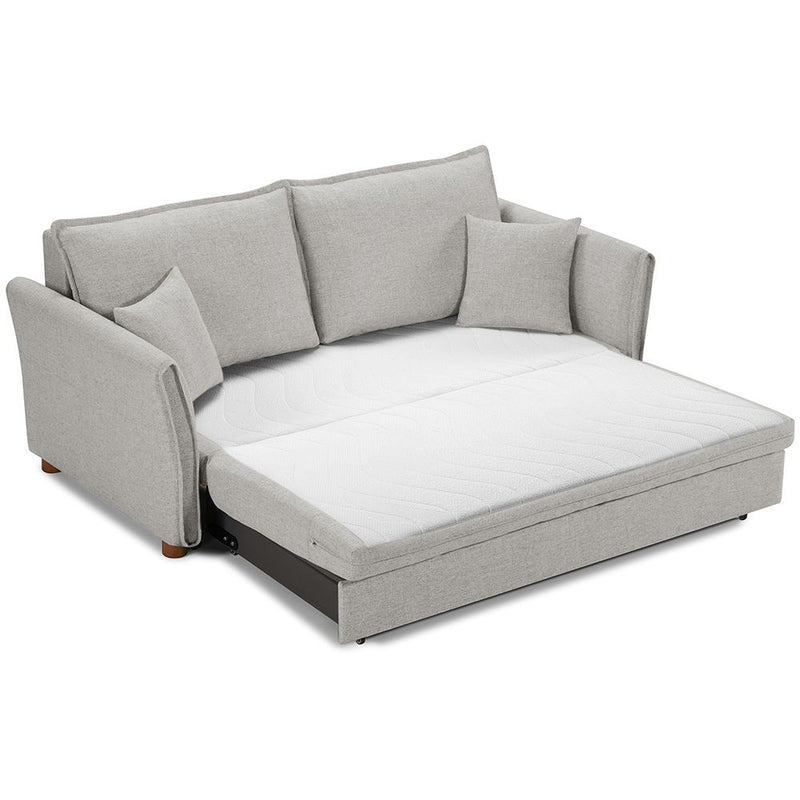 Oran - Sofa With Sleeper - Gray Chenille