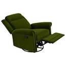 360 Degrees Swivel Recliner Manual Rocking Recliner Home With Adjustable Backrest