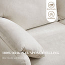 Modern Minimalist Down Filled Sofa