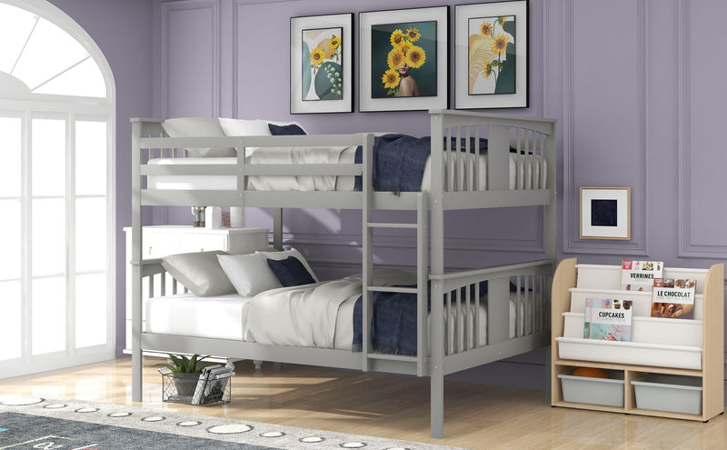 Bunk Bed With Ladder For Bedroom, Guest Room Furniture