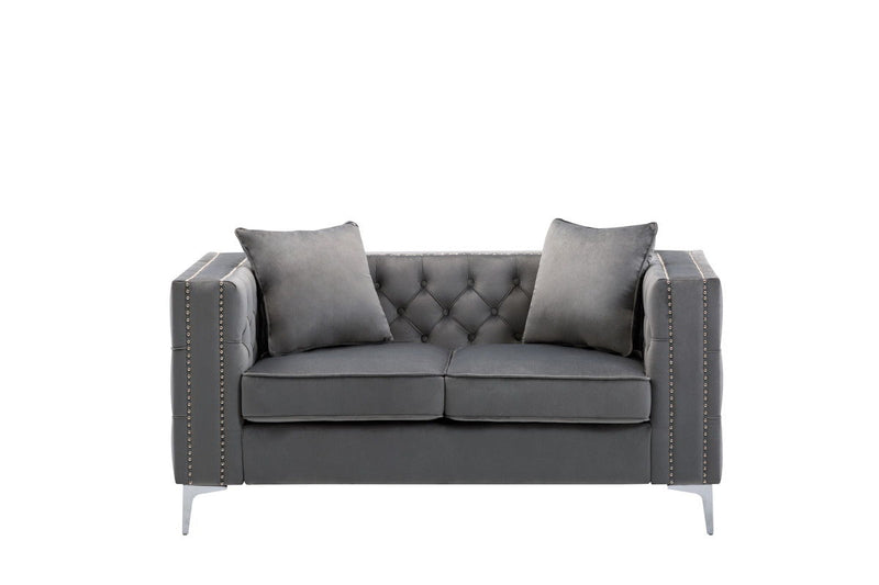 Lorreto - Velvet Loveseat