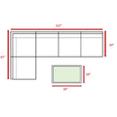 Comfortable Modern Patio Rattan Sectional Set With Cushions