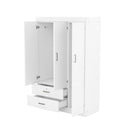 3 Door Wardrobe With 2 Drawers