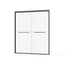 Goodyo - Double Sliding Bathtub Shower Door With Sgcc Clear Tempered Glass