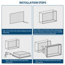 Stainless Steel Shower Niche With Seamless Design For Bathroom Storage