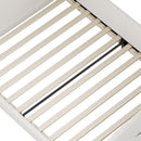 Upholstered Rabbit-Shape Princess Bed With Headboard And Footboard