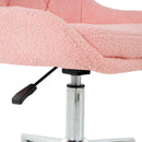 Adjustable And Space-Saving Chair With Golden Electroplated Legs