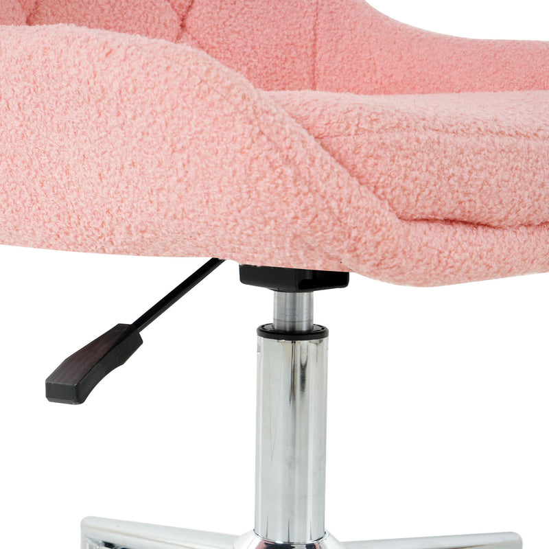 Adjustable And Space-Saving Chair With Golden Electroplated Legs