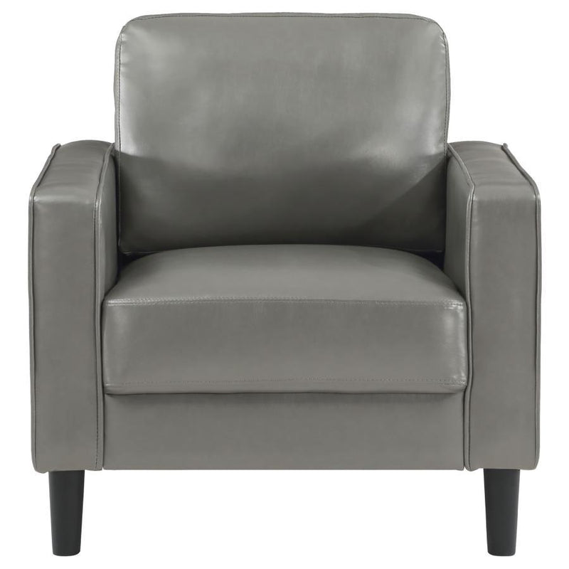 Ruth - Upholstered Track Arm Sofa Set