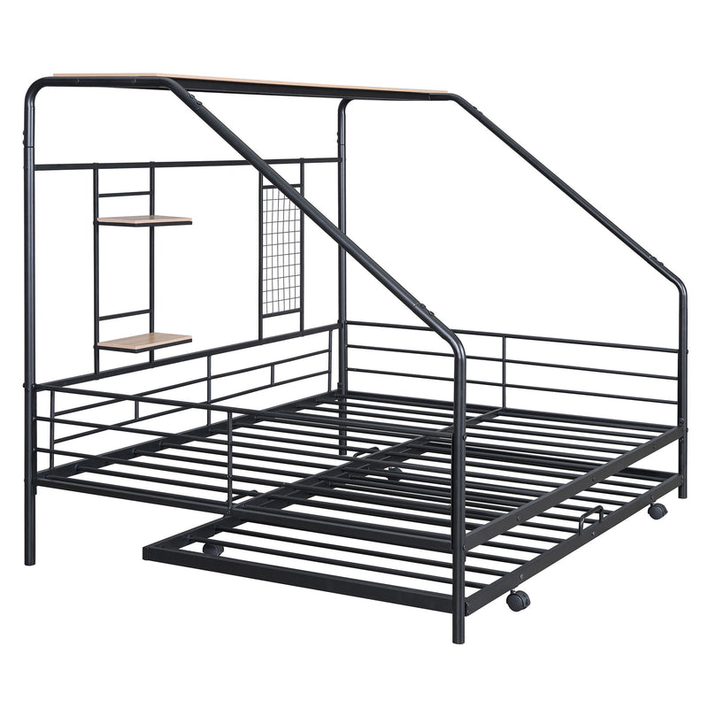 Playhouse Design Bed With Trundle
