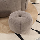 Soft Chenille Bean Bag Chair With High Resilient Foam