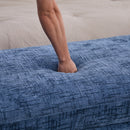 Modern Upholstered End Of Bed Bench With Armrests