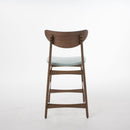 Elegant Counter Height Chair With Cushioned Seat