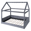 Upholstered House Style Daybed With LED Light Strips