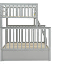 Bunk Bed With Ladder, And Safety Guard Rails
