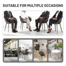 2 Pack Lounge Chair Set & Folding Square Table