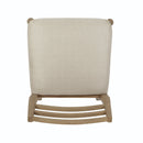 Farmhouse Style Dining Chair Set With Ladder Back Design