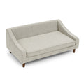 Modern Durable Elevated Dog Sofa Bed With Irregular Armrest Design