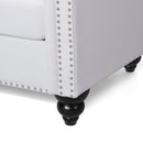 Chesterfield Style 3 Seater Sofa With Deep Button Tufting