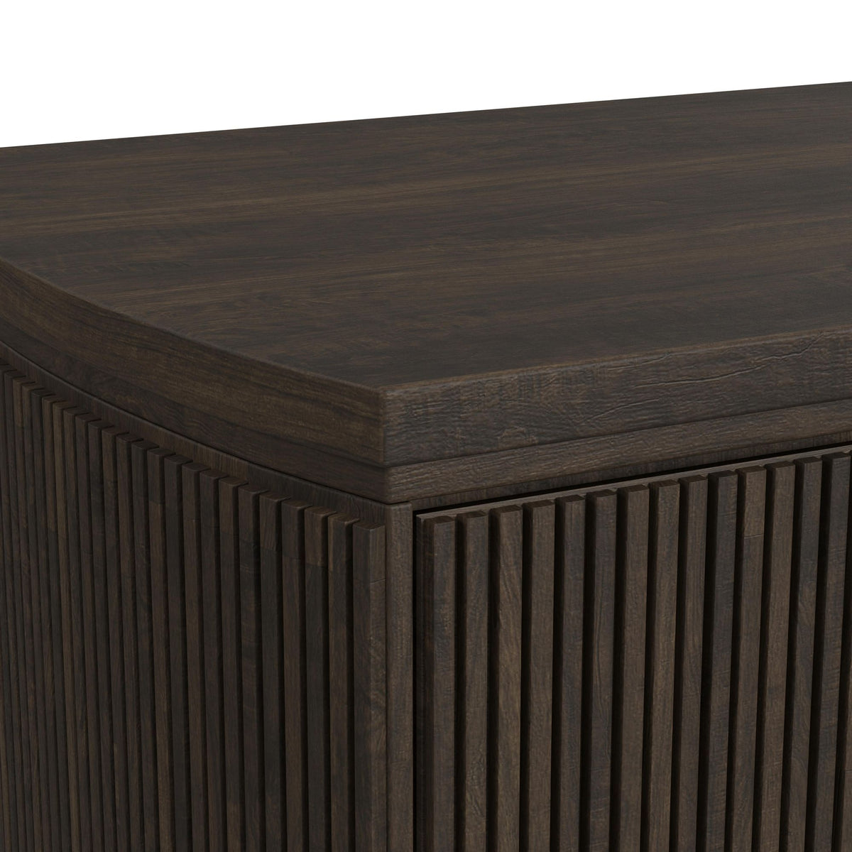 Sylvie 5-Drawer Chest in Dark Brown by Elements International, view 9