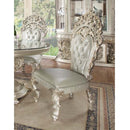 Sandoval - Side Chair (Set of 2) - Beige PU & Champagne Finish - Atlantic Fine Furniture Inc