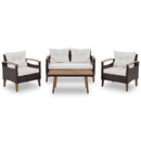 4 Piece Garden Furniture, Patio Seating Set