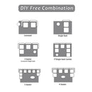 Compressed Sofa, Large Sectional Couches For Living Room