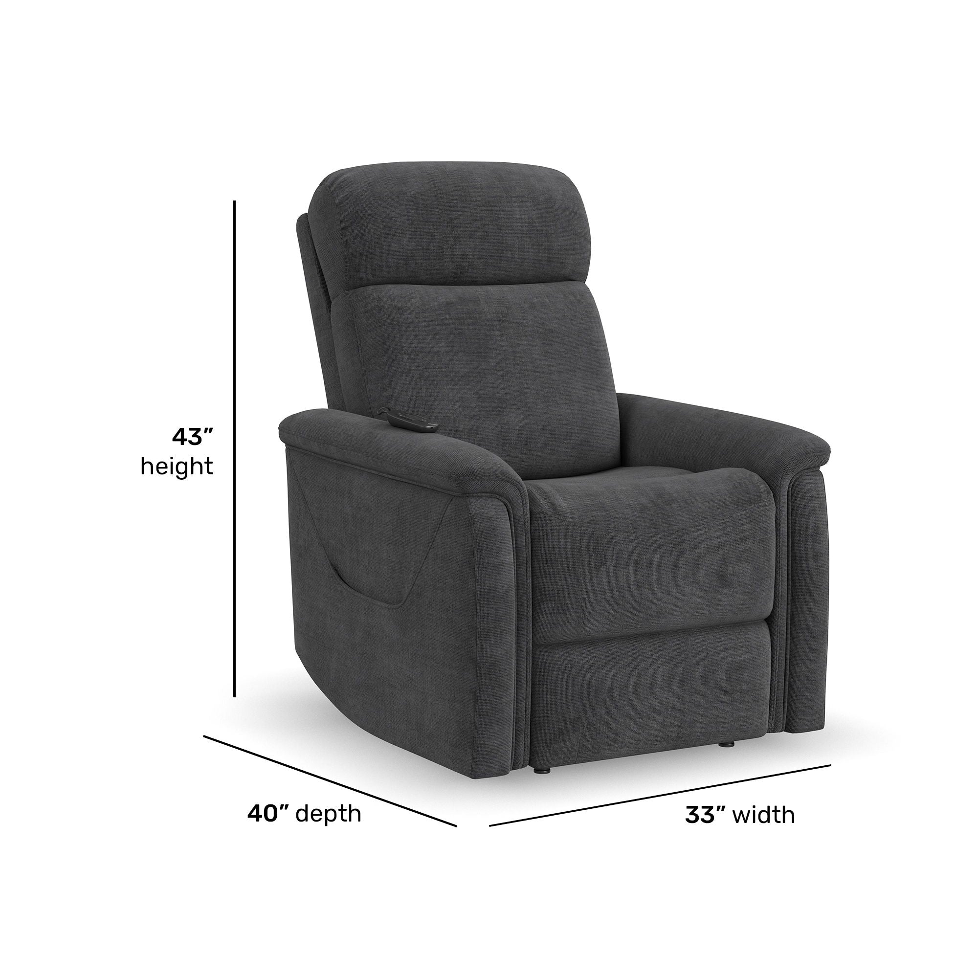 Luma - Power Lift Recliner With Power Headrest, Lumbar, Heat & Massage