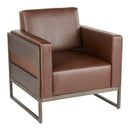 Drift - Industrial Lounge Chair - Espresso