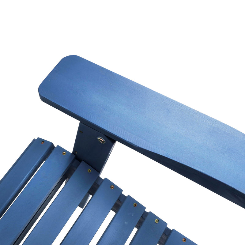 Oversize Outdoor Folding Adirondack Chair, Patio Chair For Garden