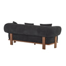 Modern Curved Arm Sofa