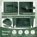 30" Bathroom Vanity With Sink, 2 Doors With Shelf, Soft Close Door Hinges, Vintage Style - Green