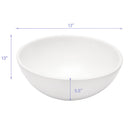 Modern Ceramic Circular Vessel Bathroom Sink