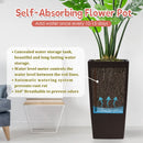 Large Self Watering Flower Pot With Drainage Holes & Inner Tray