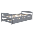 Platform Bed With Trundle