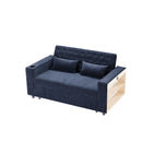 Pull-Out Sofa Bed Convertible Couch With Adjustable Backrest For Living Room
