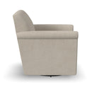 Stella - Swivel Chair - Light Gray - Atlantic Fine Furniture Inc