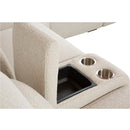 Dayana - Power Motion Sectional Sofa - Beige Boucle