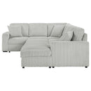 Devonshire - Sleeper Sectional Sofa Storage Chaise