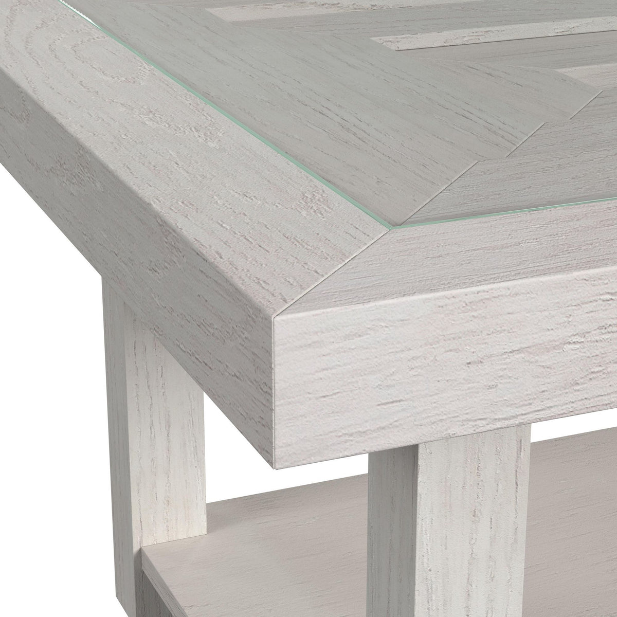 Avalanche Occasional Table Set in White by Elements International, view 18