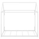 Metal House Shape Platform Bed, twin