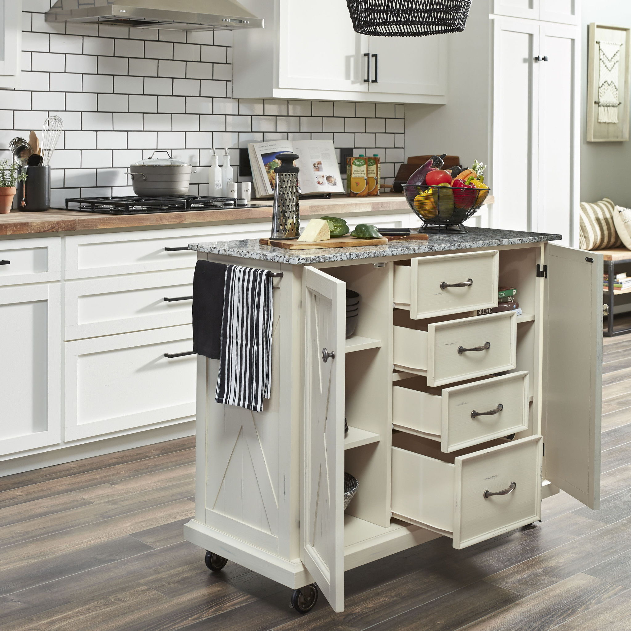 Seaside Lodge - Kitchen Cart