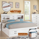 Louis Philippe III - Bed w/Storage - Atlantic Fine Furniture Inc