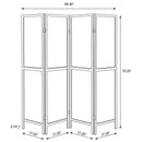 Deepika - 4-Panel Room Divider Folding Screen