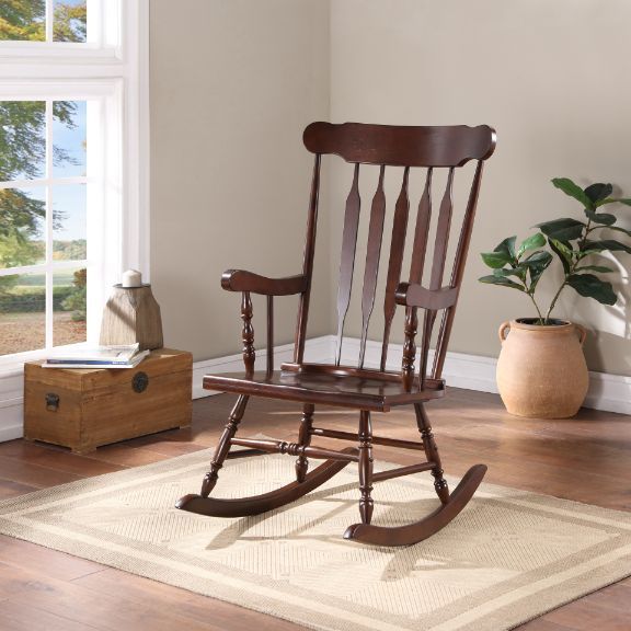 Raina - Rocking Chair - CapPUccino Finish