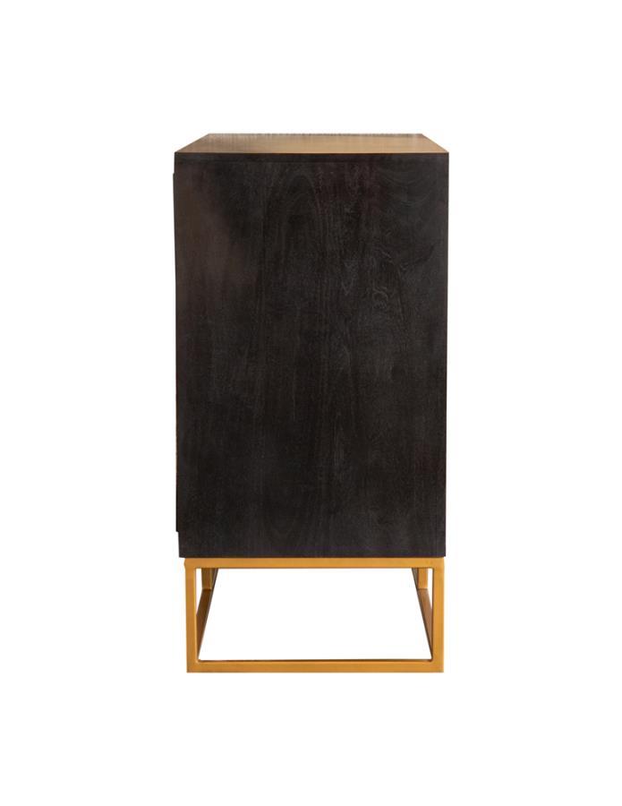 Zara - 2-Door Wood Accent Storage Cabinet