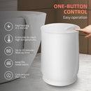 Luxury Bucket Towel Warmers, Large Towel Warmers For The Bathroom, Fits Up To 2 Oversized Towels - White