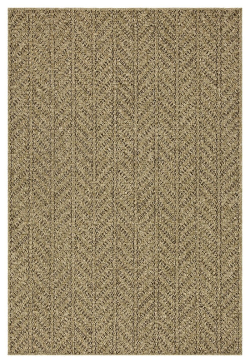 Earth - 7'10" X 10'3" Indoor / Outdoor Area Rug - Mocha / Natural