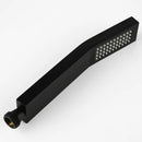 Brass Shower System With 10" Rainfall Shower Head And Handheld Sprayer - Matte Black
