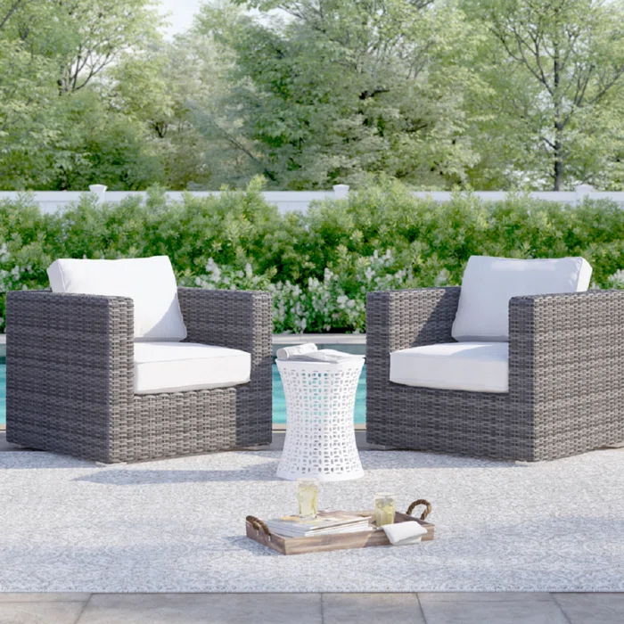 Patio Chair With Cushions Stylish Design